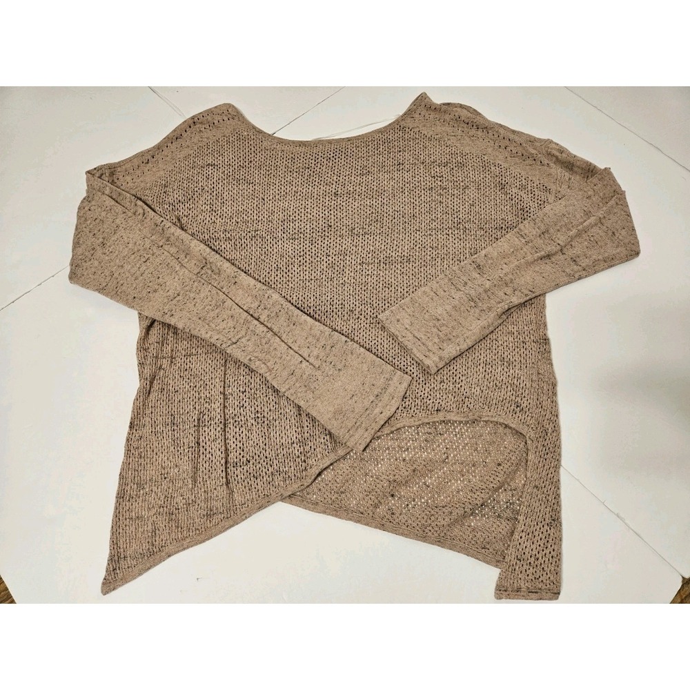 PrAna Organic Cotton Open-Knit Sweater Womens Size Medium Organic Cotton